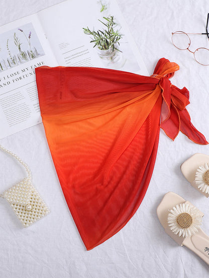 Dames Jupe de Plage Transparente Chic und Stil