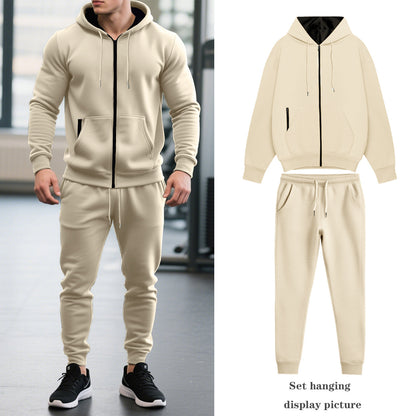 Costume de sport pour hommes avec capuche et poches pratiques Chic und Stil