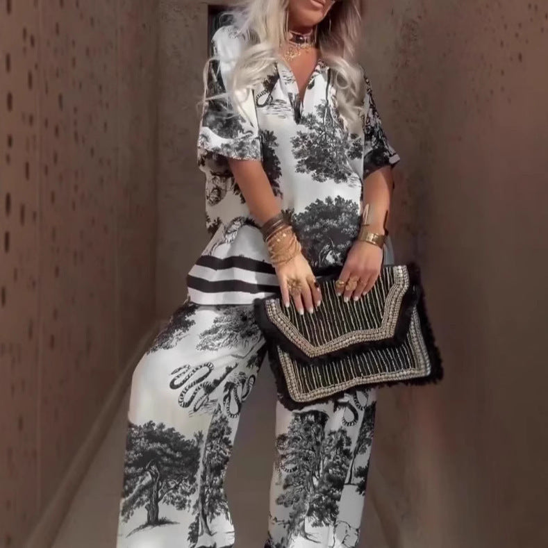 Dames Robe Maxi d'été Chic und Stil
