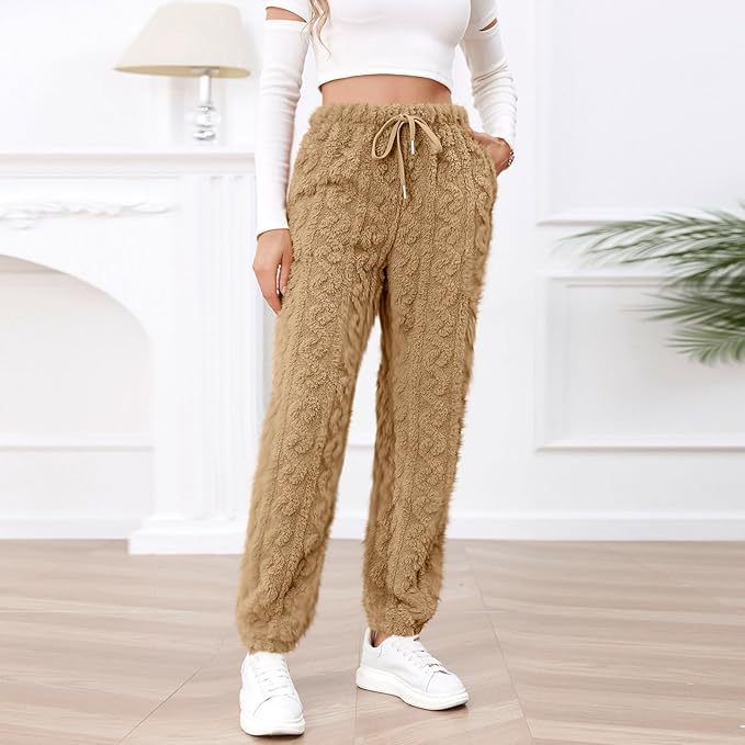 Soft fleece pants for women Chic and Style