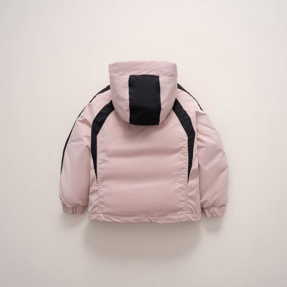 Functional fashion jacket for women with hood and thermoregulating lining Chic and Style