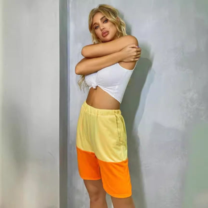 Femmes Shorts confortables avec dégradé de couleur Chic und Stil