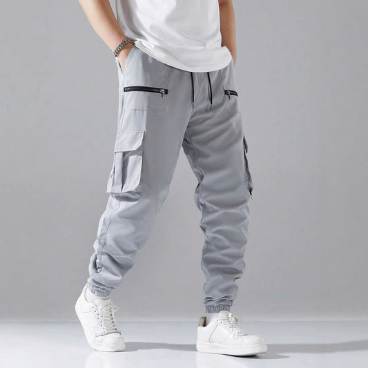 Pantalons cargo pour hommes avec poches zippées modernes Chic und Stil