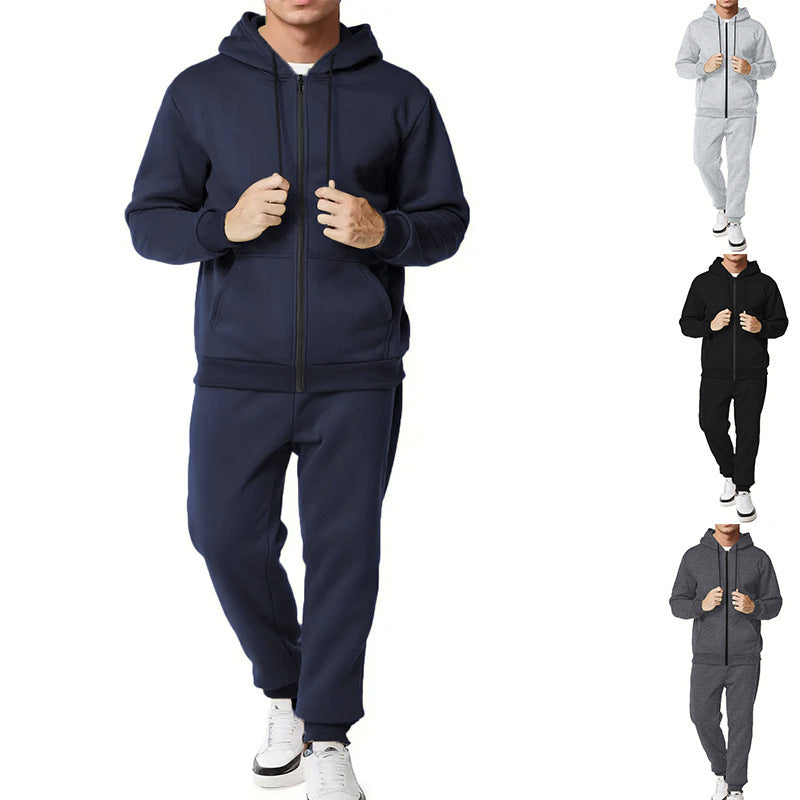Costume de loisirs sportif pour hommes avec poches pratiques et fermeture éclair Chic und Stil