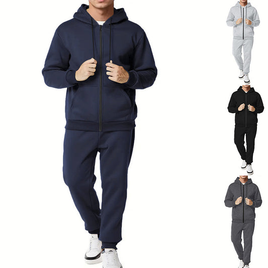 Costume de loisirs sportif pour hommes avec poches pratiques et fermeture éclair Chic und Stil