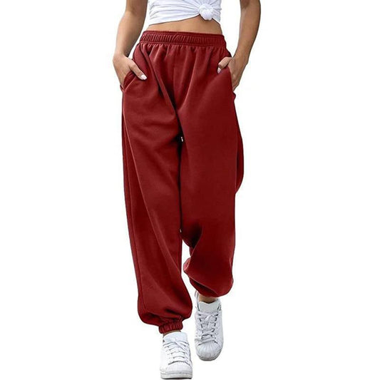 Casual pants for women with elastic waist and deep pockets Chic and Style