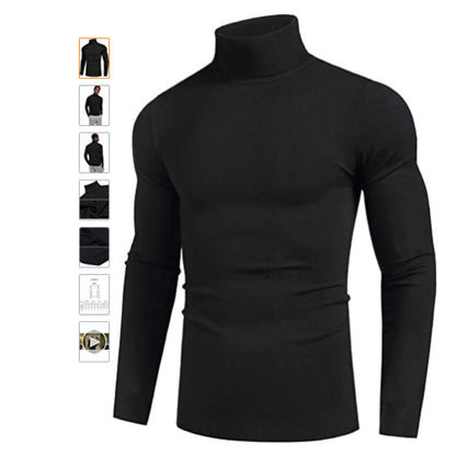 Chic and Style high-neck pullover for men