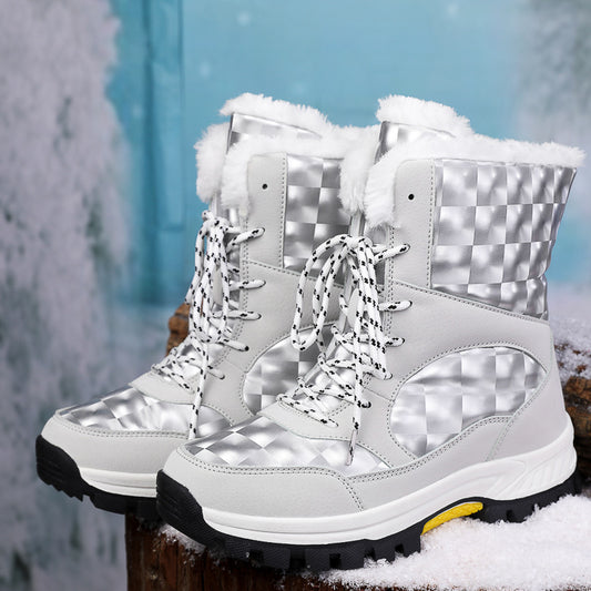 Bottes d'hiver pour dames avec isolation confortable et semelle antidérapante Chic und Stil