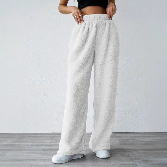 Ladies Comfortable Fleece Pants in Chic and Stylish Loose Design