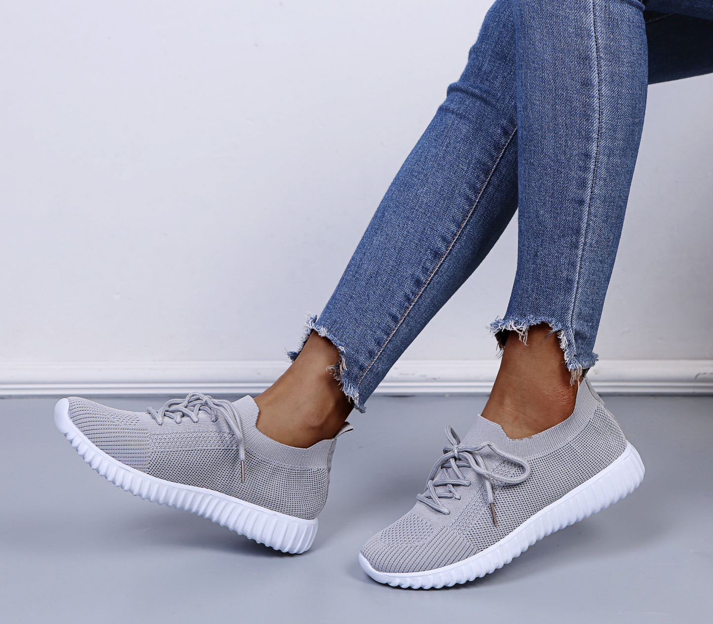 Chaussures décontractées respirantes pour femmes avec tige élastique Chic und Stil