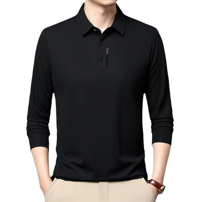 Chemise polo à manches longues pour hommes, tendance, avec propriétés respirantes Chic und Stil