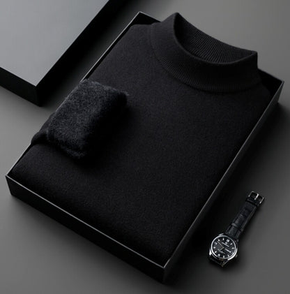 Warm turtleneck pullover for ladies made of high-quality cotton Chic und Stil