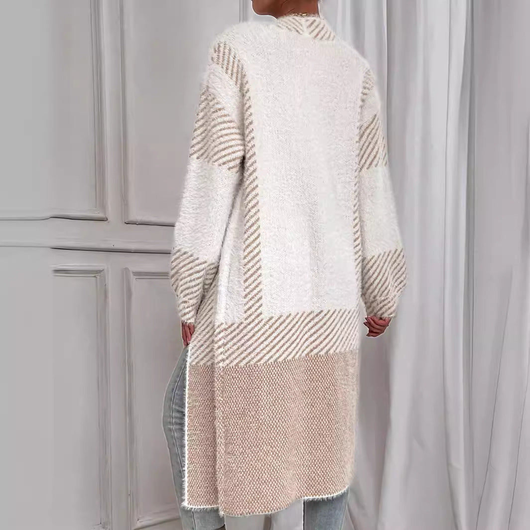 Cardigan pour femmes avec motif géométrique Chic und Stil