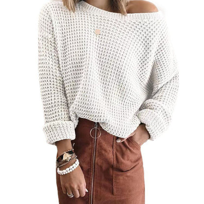 Pull en tricot pour femmes dans un style oversize décontracté avec un design sans manches Chic und Stil