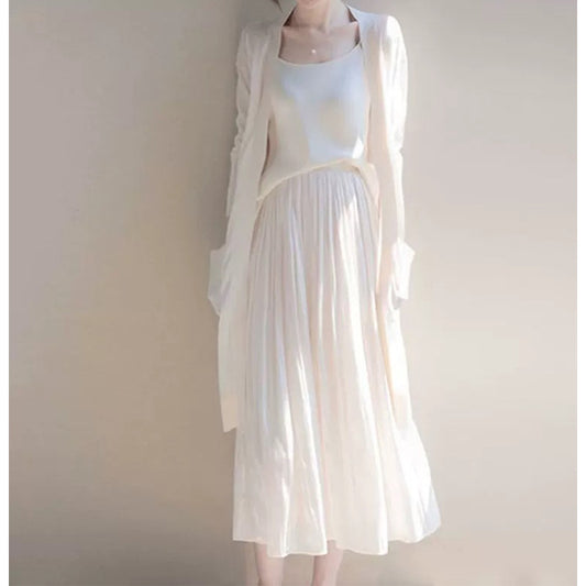 Robe maxi en couches élégante pour femmes Chic und Stil