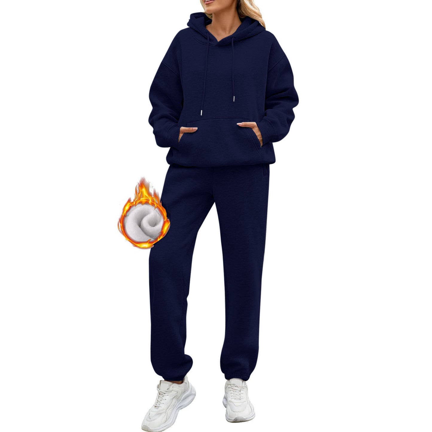 Comfortable hoodie set for women and casual jogger pants Chic and Style