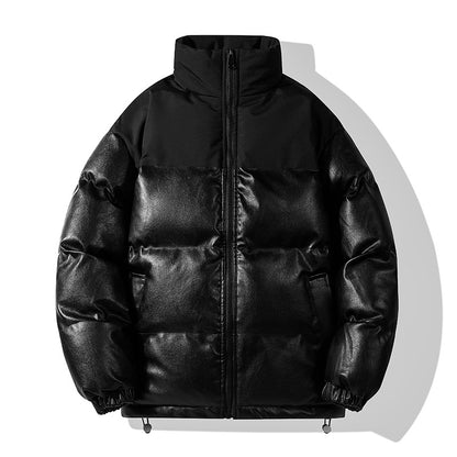 Dames d'hiver doudoune avec col montant et poignets élastiques Chic und Stil