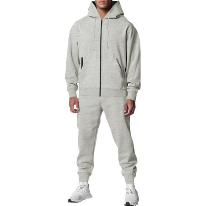 Man Hoodie and Jogging Pants Set Sport Chic and Style