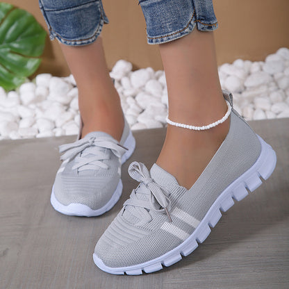 Women breathable and comfortable leisure shoes with elastic upper Chic and Style