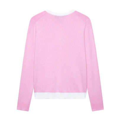 Dames élégante cardigan avec boutons décoratifs et poches Chic und Stil