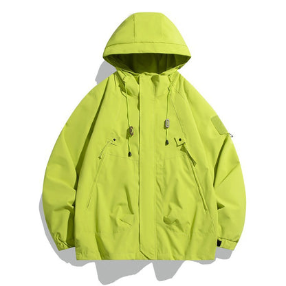 Functional technical jacket for women with adjustable hood system and robust weather protection Chic and Style