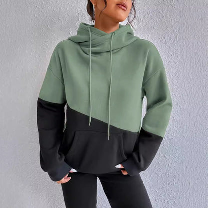 Dames Hoodie avec coupe oversize Chic und Stil