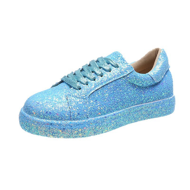 Dames Baskets scintillantes décontractées avec semelle respirante et design antidérapant Chic und Stil