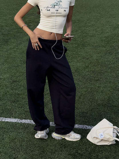 Comfortable wide-cut leisure pants for women Chic and Style