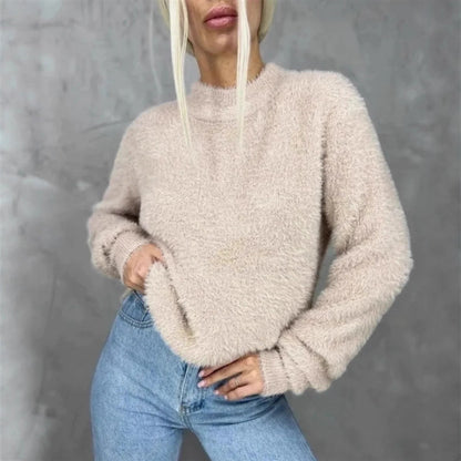 Dames Pull Doux Chic und Stil