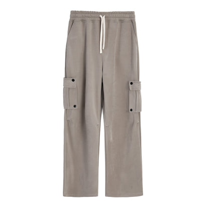 Cargo jogger pants for men with side pockets and elastic waistband Chic and Style