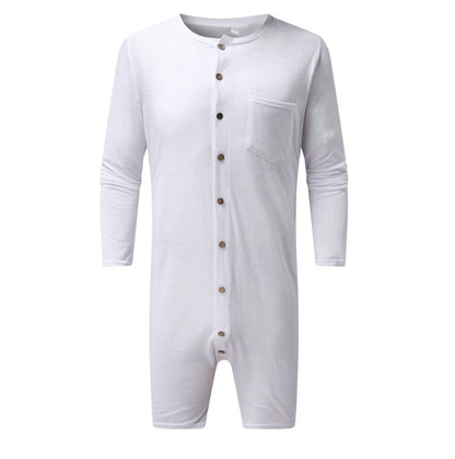 Dames combinaison à manches longues avec patte de boutonnage et poche poitrine pratique Chic und Stil