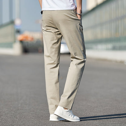 Casual comfortable men's pants with elastic waistband Chic and Style