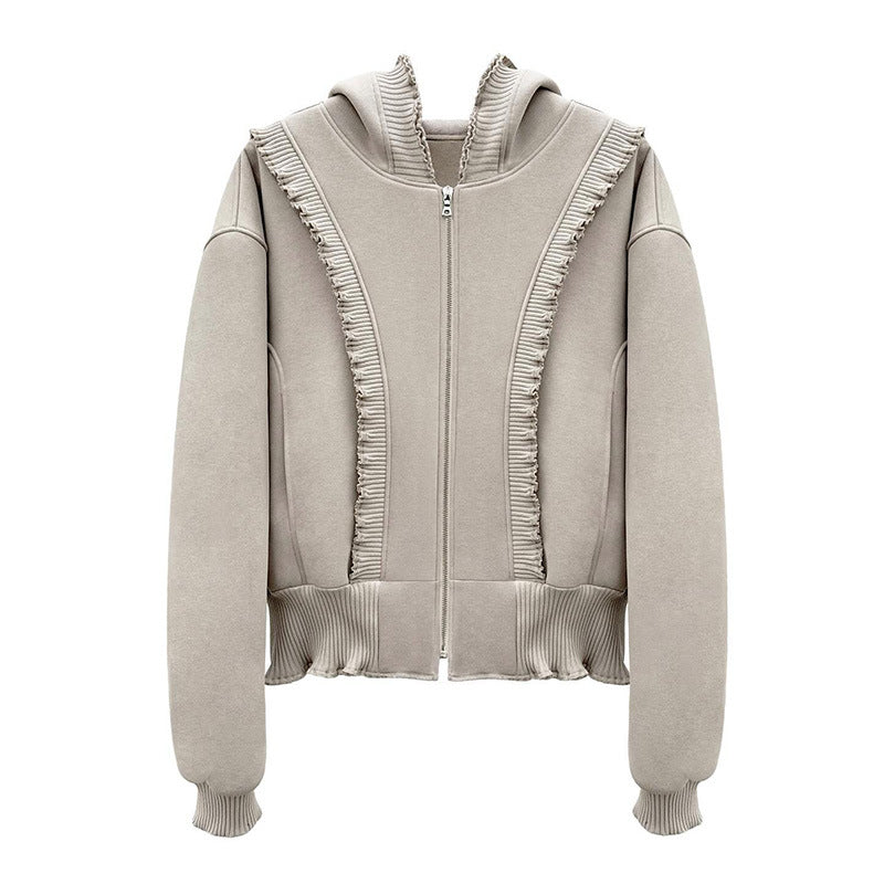 Comfortable lounge pants for women with ruffle details Chic and Style