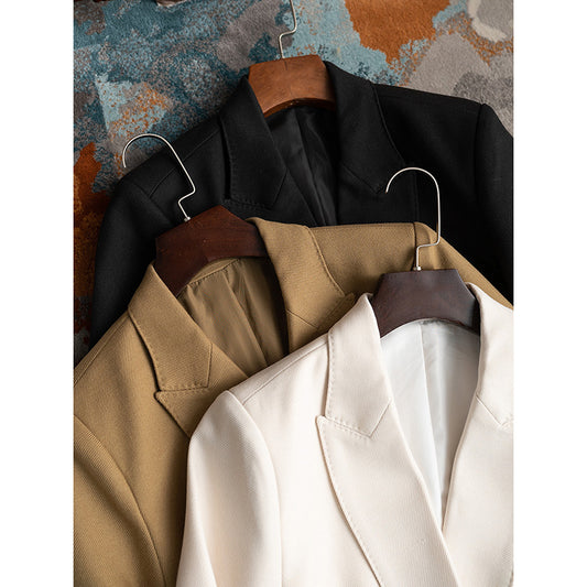 Blazer ajusté croisé pour femmes Chic und Stil 1750846710