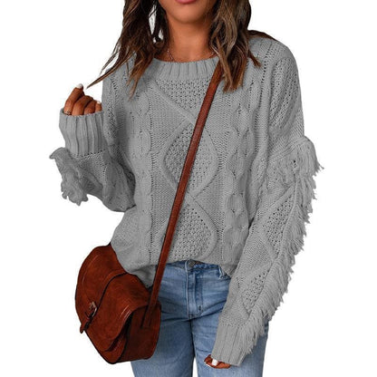 Pull femme avec tricot texturé Chic und Stil