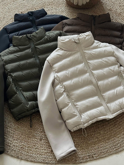 Dames gilet matelassé léger avec poches et coupe moderne Chic und Stil