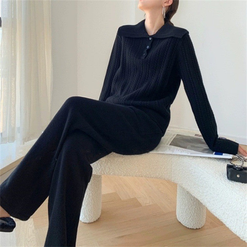 Pull en tricot pour femmes avec col amovible Chic und Stil