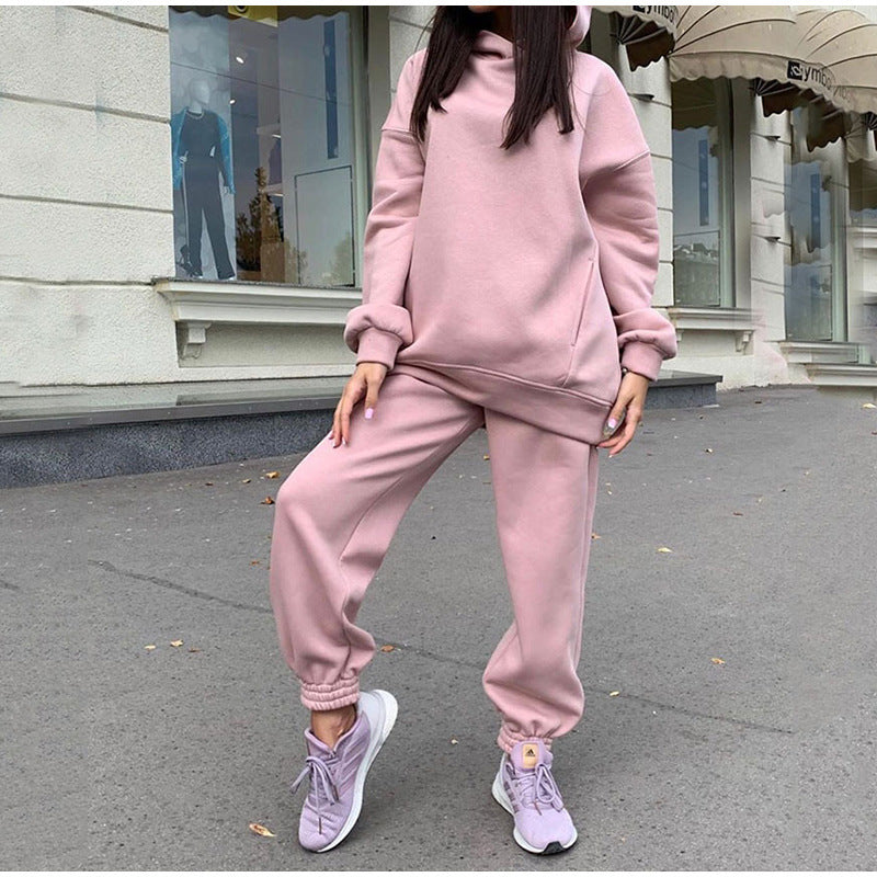 Casual women's jogging set in soft material with elastic waistband Chic und Stil