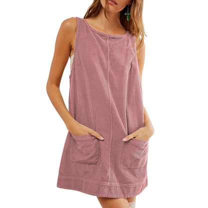 Robe décontractée à poches pour femmes Chic und Stil