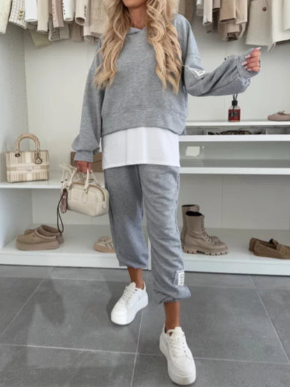 Chic and Style casual women's hoodie and jogger pants set