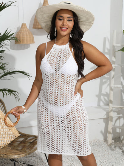 Femmes Élégant Serviette de Plage en Crochet Robe Chic und Stil