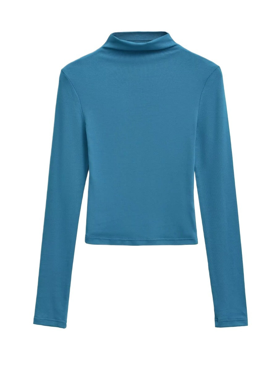 Pull à col roulé à manches longues dames Chic und Stil