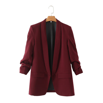 Dames Blazer moderne avec coupe élégante et poches pratiques Chic und Stil
