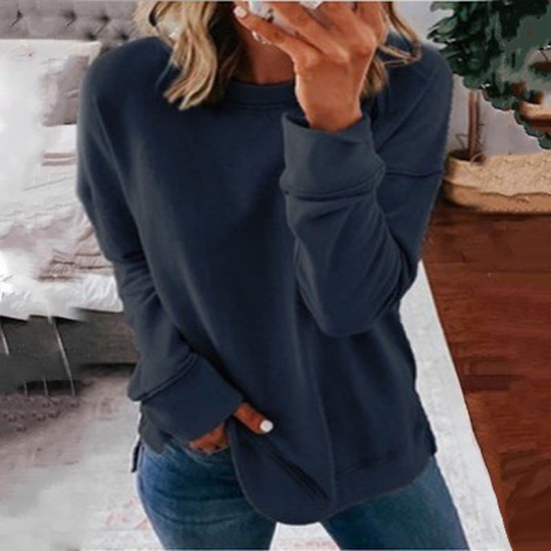 Pull créatif pour femmes avec design de tache de couleur Chic und Stil