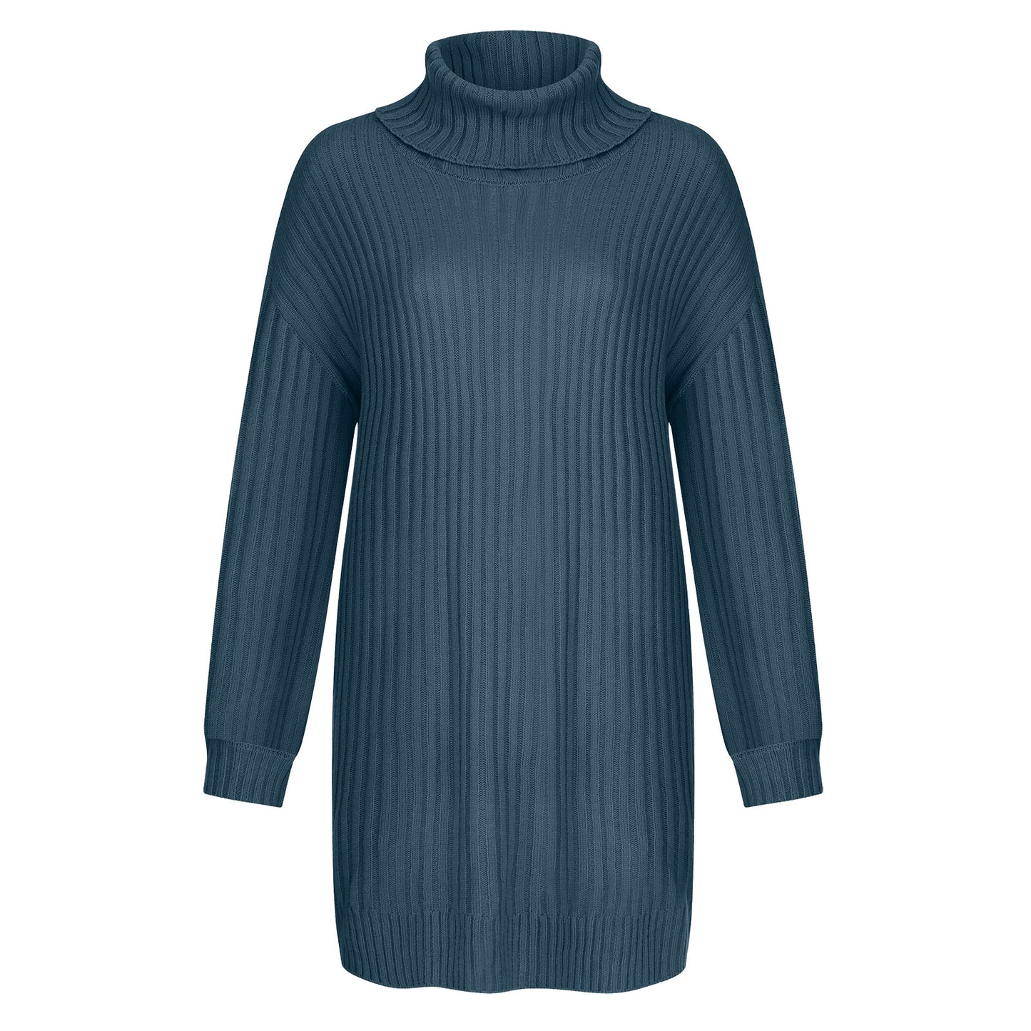 Pull-over à col roulé en grosse maille pour femmes, coupe décontractée Chic und Stil