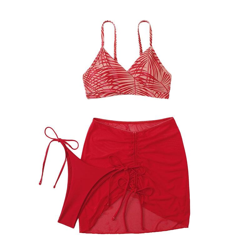 Chic und Stil Tropical Print Bikini Set for Women