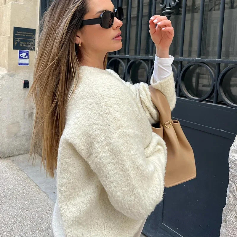 Dames Cardigan Doux Chic und Stil