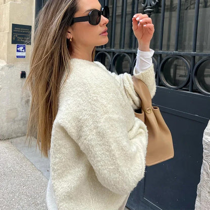 Dames Cardigan Doux Chic und Stil