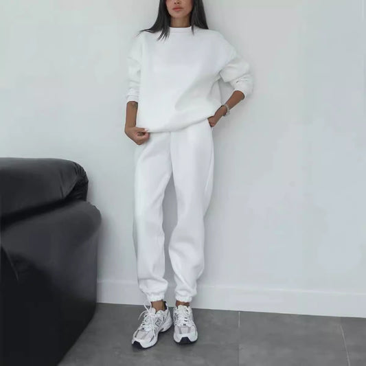 Dames Ensemble de jogging en polaire sportif Chic und Stil