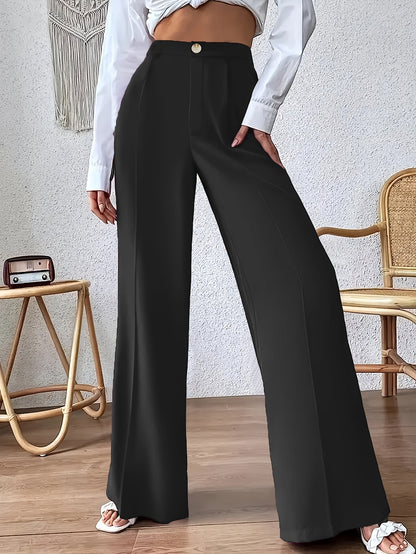 Women High-waisted Elegant and Loose Pants Chic and Style